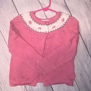 Pink Rose Janie & Jack Cardigan